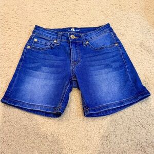 7 for all mankind denim shorts girls (8/9)